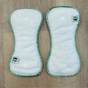 Best Bottom Microfiber Doublers Small Cloth Diaper Inserts Birth - 14 lbs